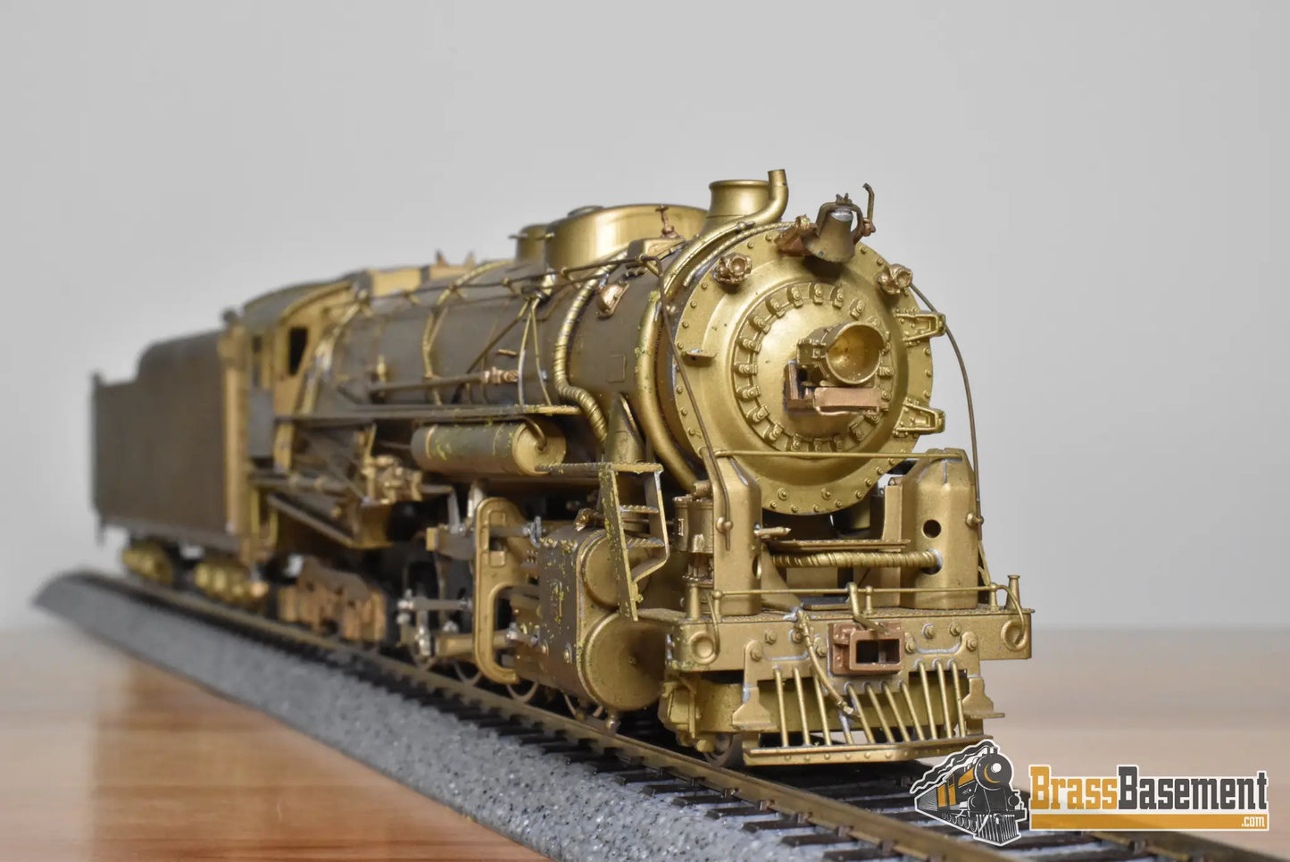 HO Brass - NPP C&NW Chicago & Northwestern 2-8-4 J-4 - Unpainted 1983 - Steam