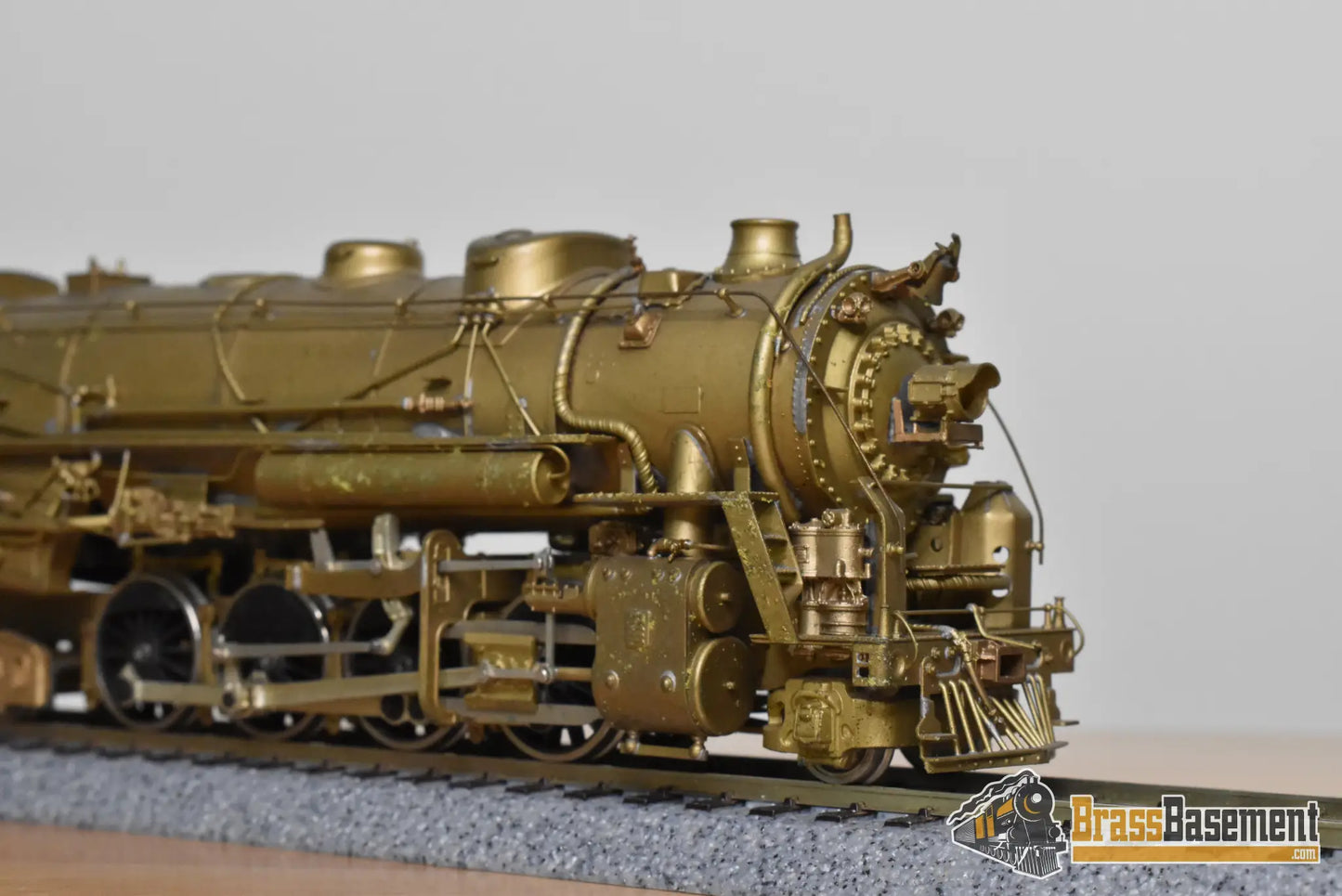 HO Brass - NPP C&NW Chicago & Northwestern 2-8-4 J-4 - Unpainted 1983 - Steam