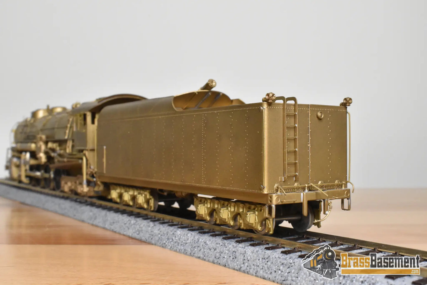 HO Brass - NPP C&NW Chicago & Northwestern 2-8-4 J-4 - Unpainted 1983 - Steam