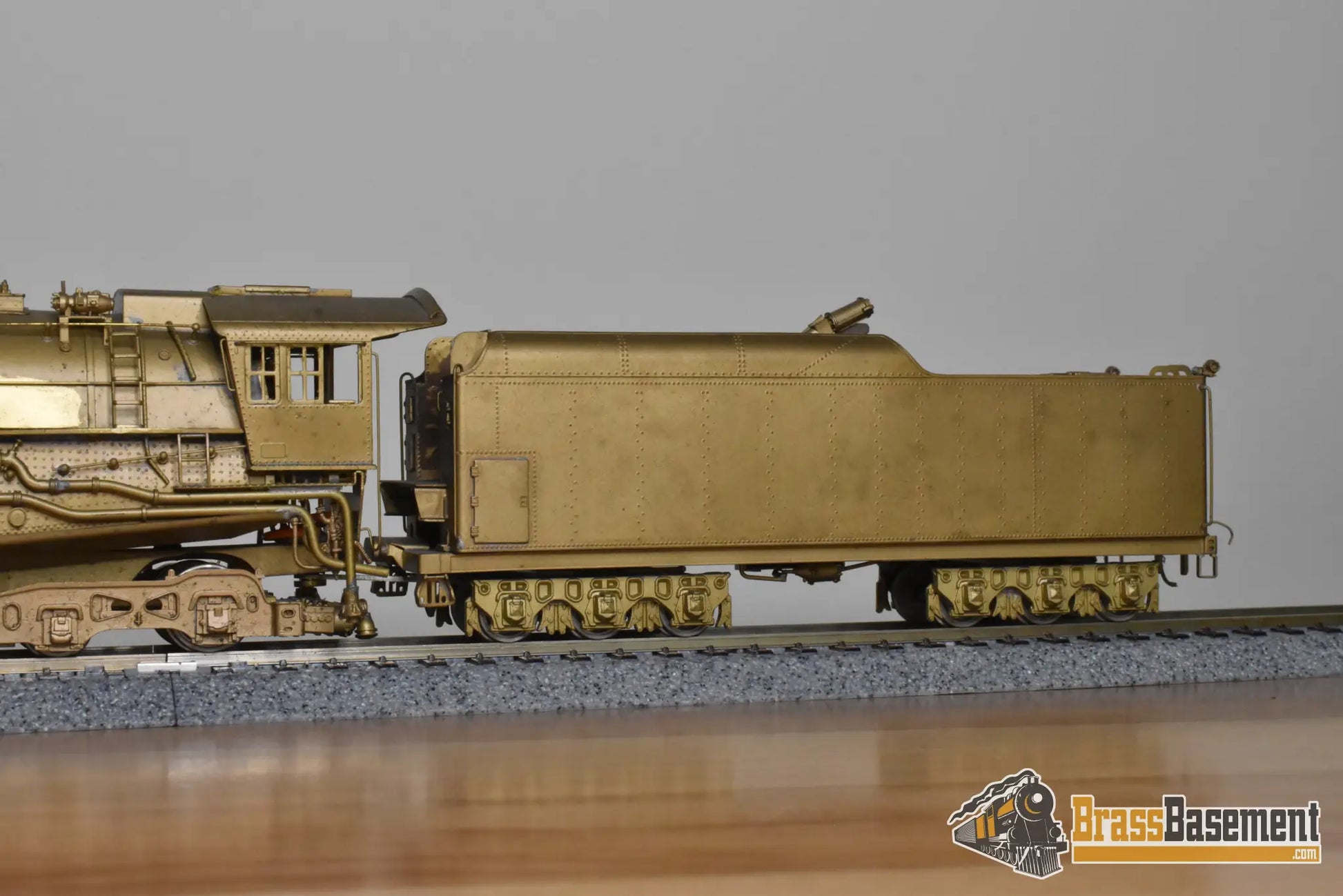 HO Brass - NPP C&NW Chicago & Northwestern 2-8-4 J-4 - Unpainted 1983 - Steam