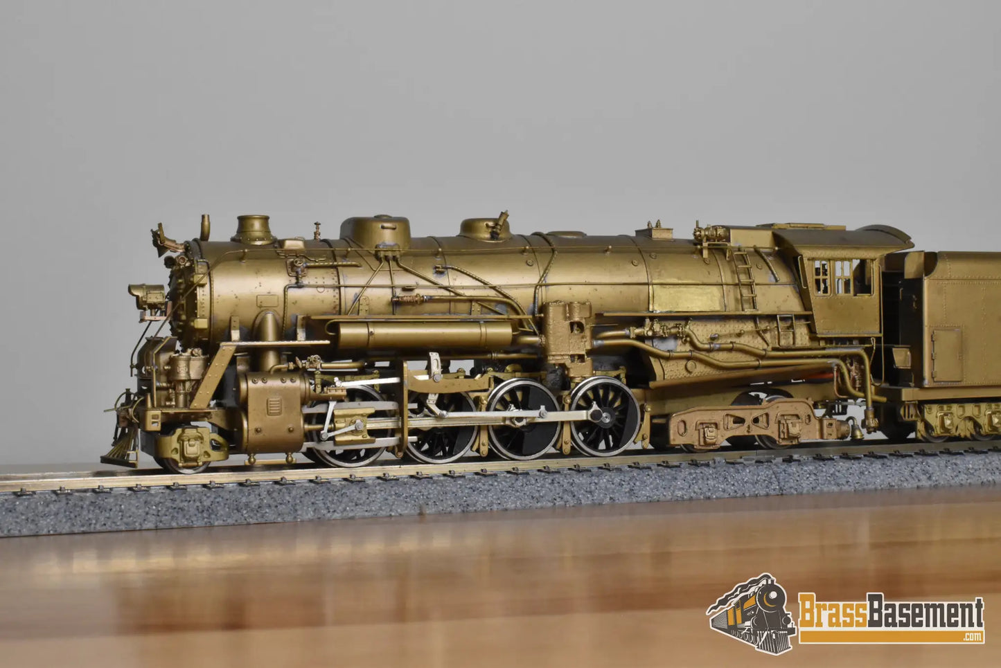 HO Brass - NPP C&NW Chicago & Northwestern 2-8-4 J-4 - Unpainted 1983 - Steam