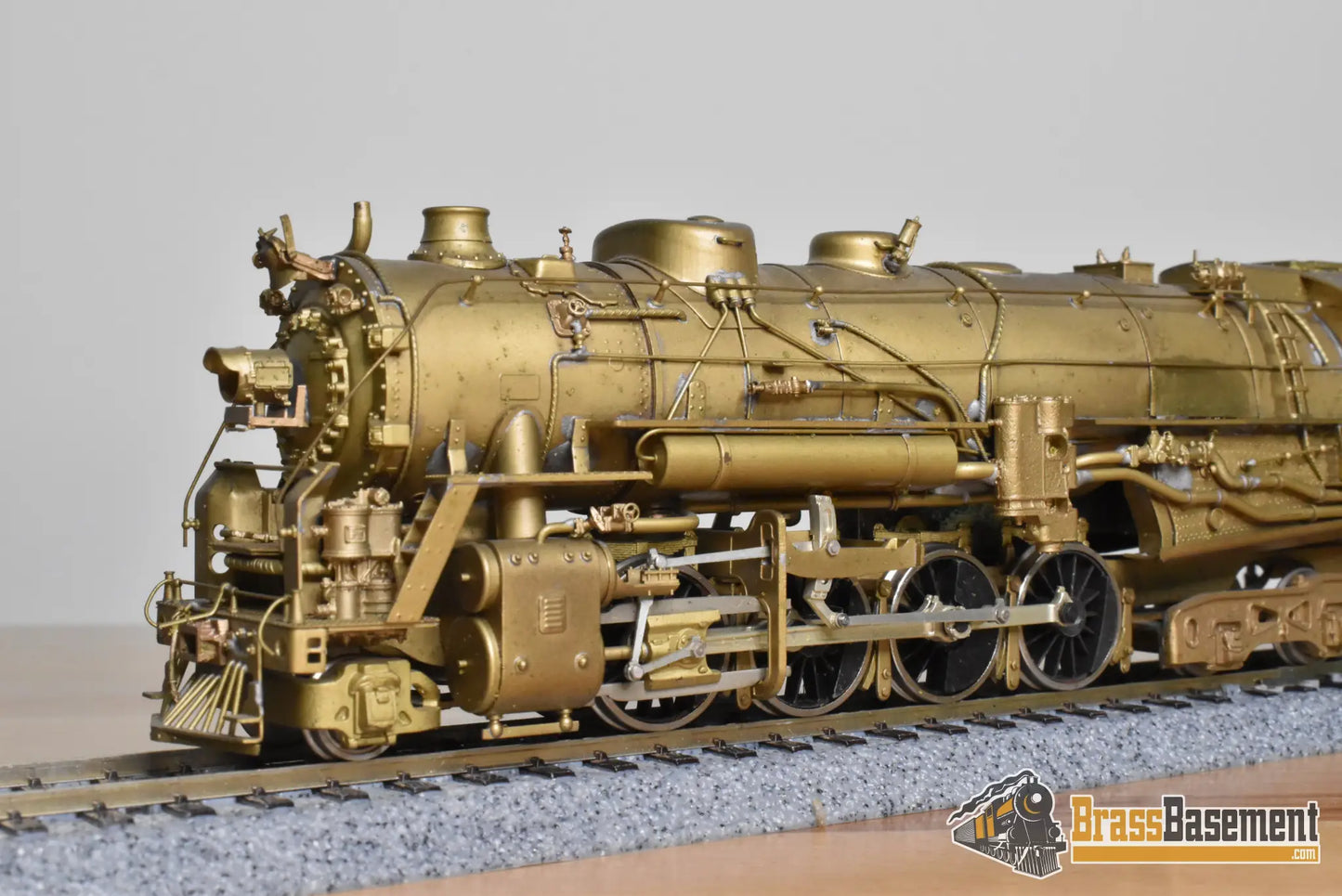 HO Brass - NPP C&NW Chicago & Northwestern 2-8-4 J-4 - Unpainted 1983 - Steam