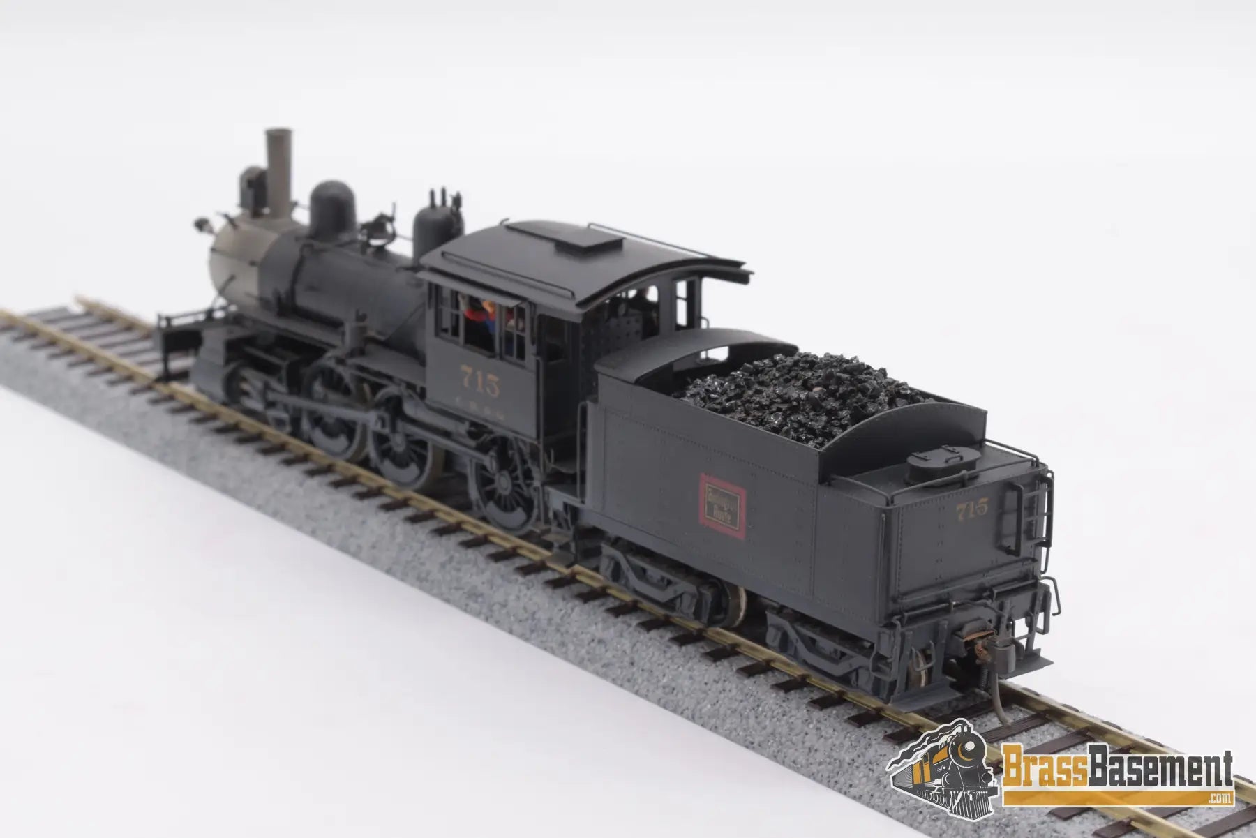 Ho Brass - Npp Cb&Q Burlington 4 - 6 - 0 K - 2 Ten Wheeler As Is Steam