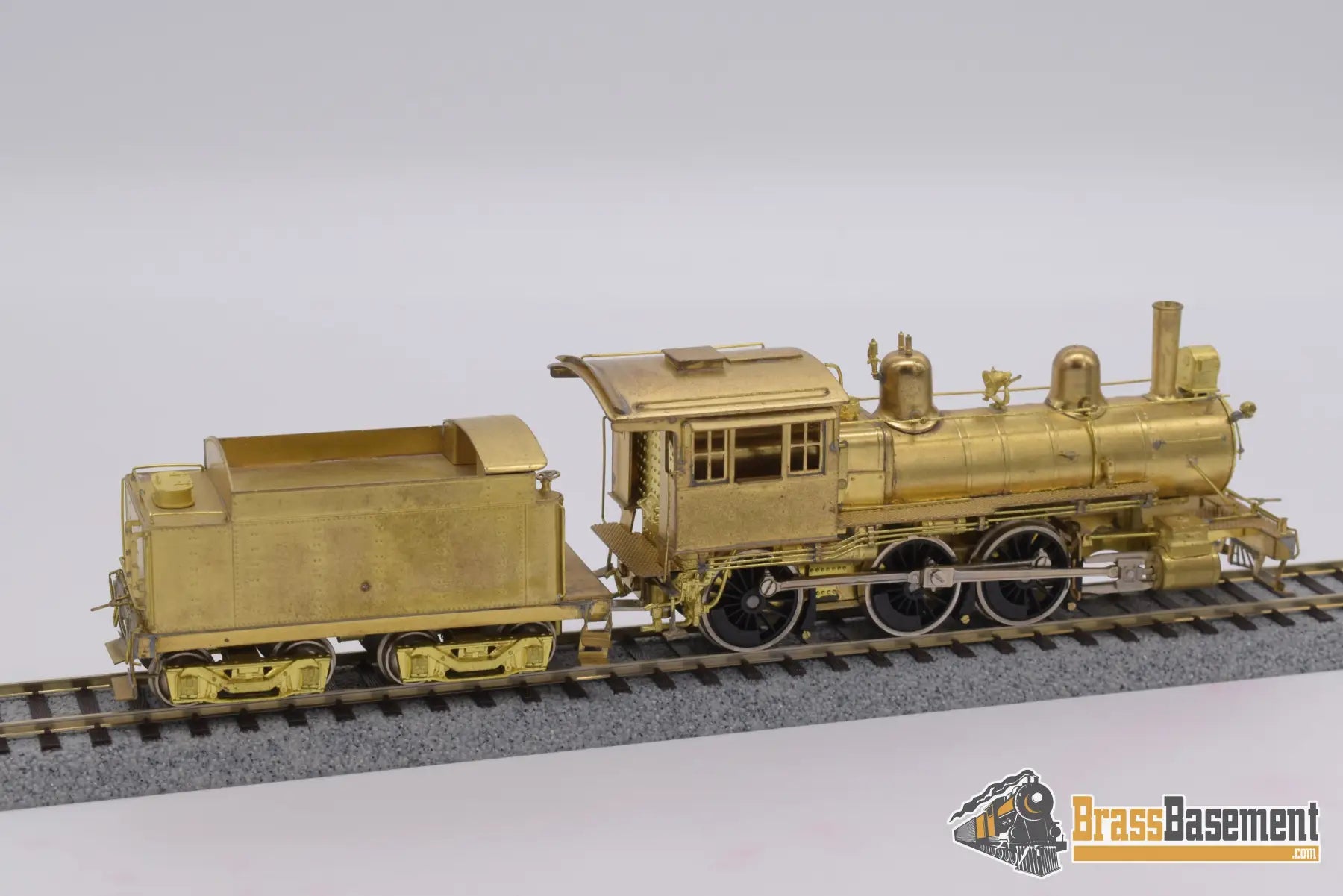 Ho Brass - Npp Cb&Q Burlington 4 - 6 - 0 K - 2 Ten Wheeler Unpainted As Is Steam