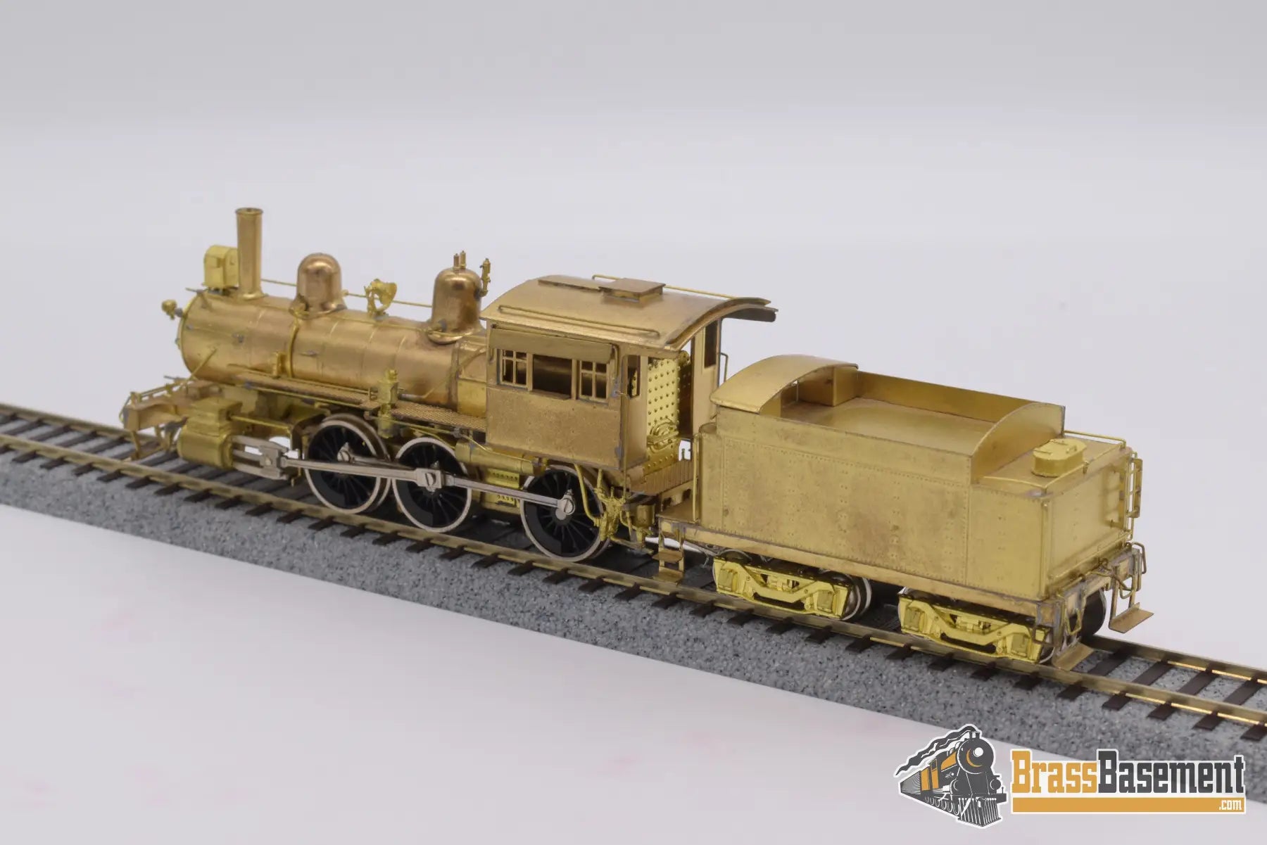Ho Brass - Npp Cb&Q Burlington 4 - 6 - 0 K - 2 Ten Wheeler Unpainted As Is Steam