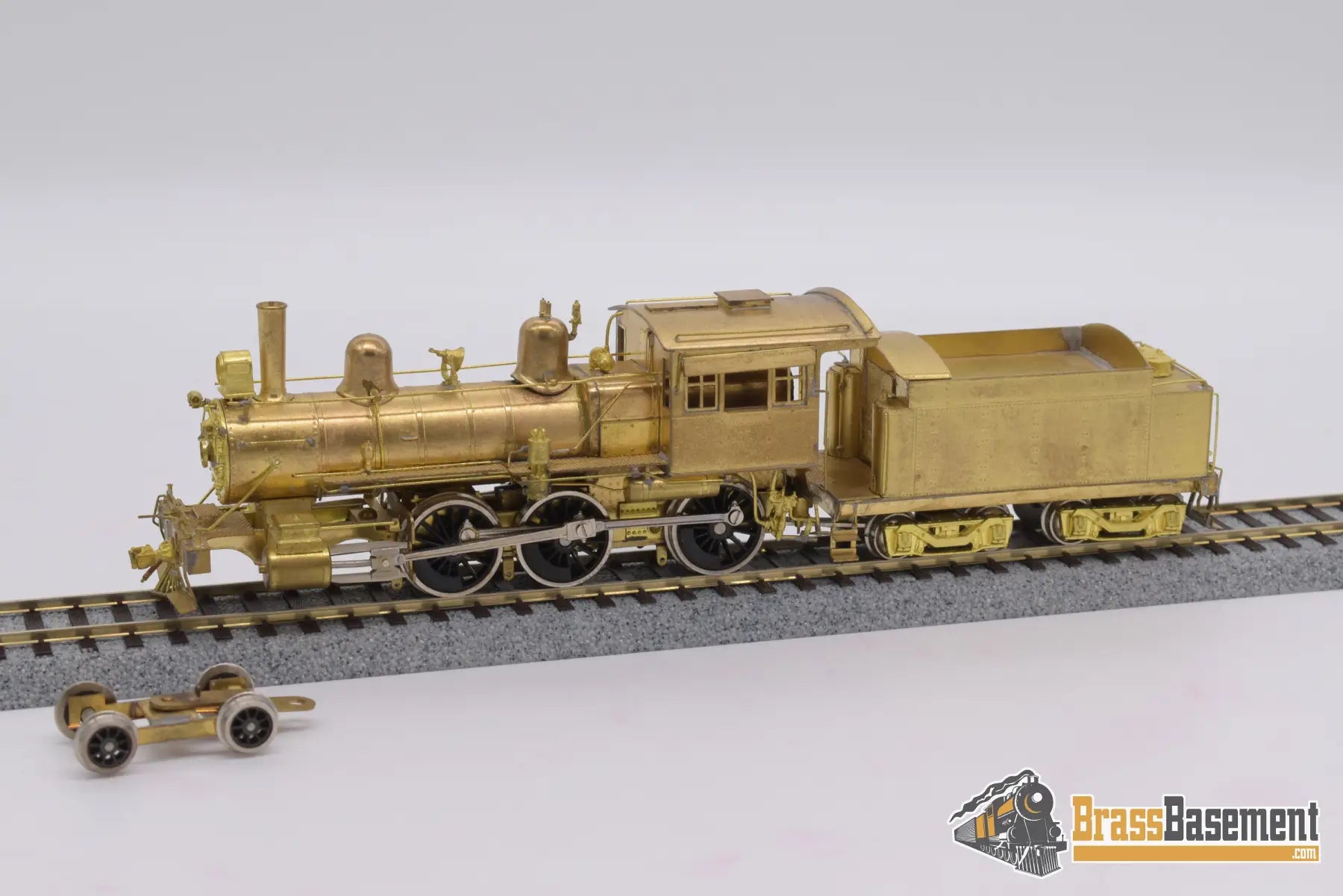 Ho Brass - Npp Cb&Q Burlington 4 - 6 - 0 K - 2 Ten Wheeler Unpainted As Is Steam
