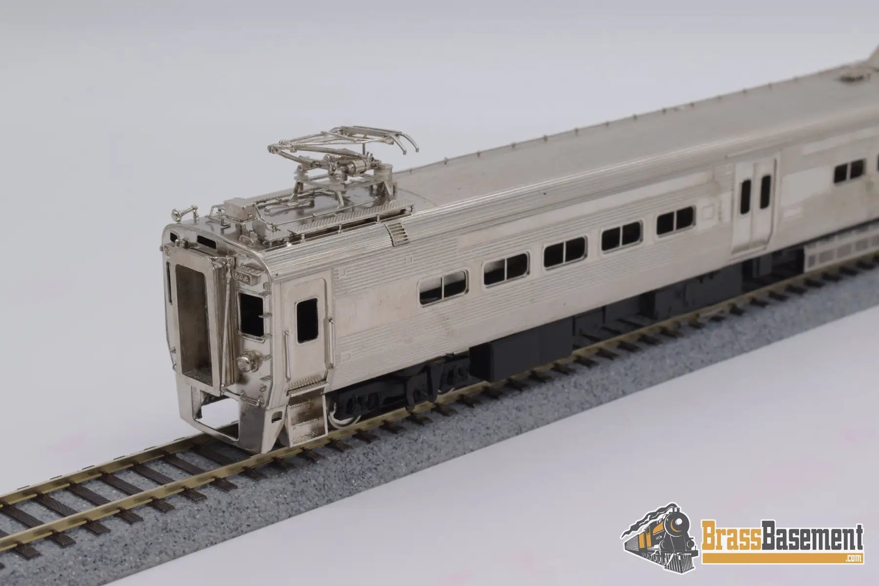 Ho Brass - Npp Css&Sb South Shore Stainless Steel Coaches Mint And Rare Electric