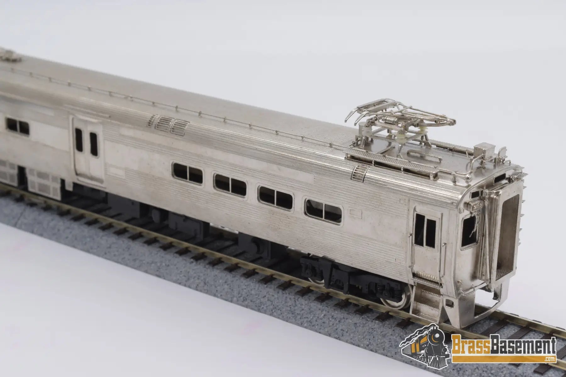 Ho Brass - Npp Css&Sb South Shore Stainless Steel Coaches Mint And Rare Electric