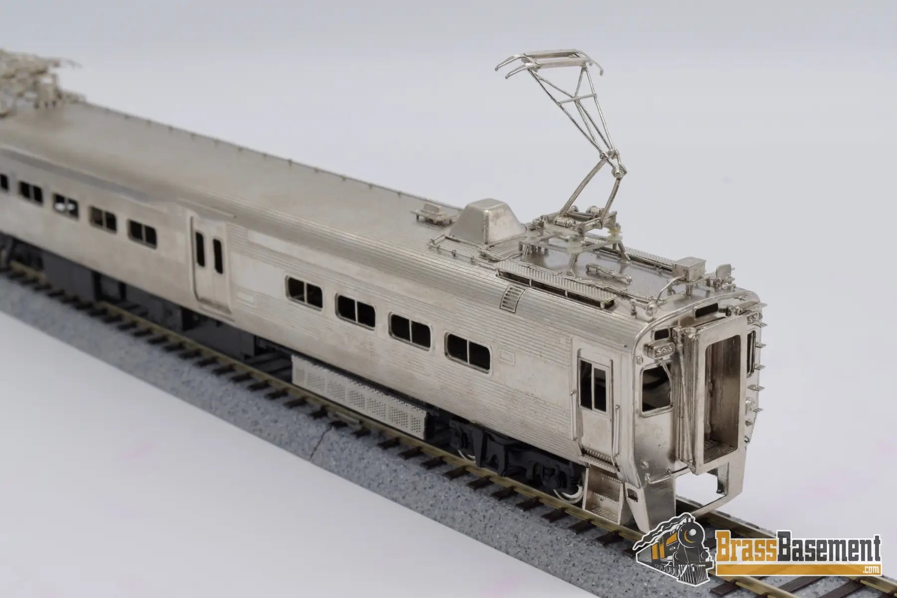 Ho Brass - Npp Css&Sb South Shore Stainless Steel Coaches Mint And Rare Electric