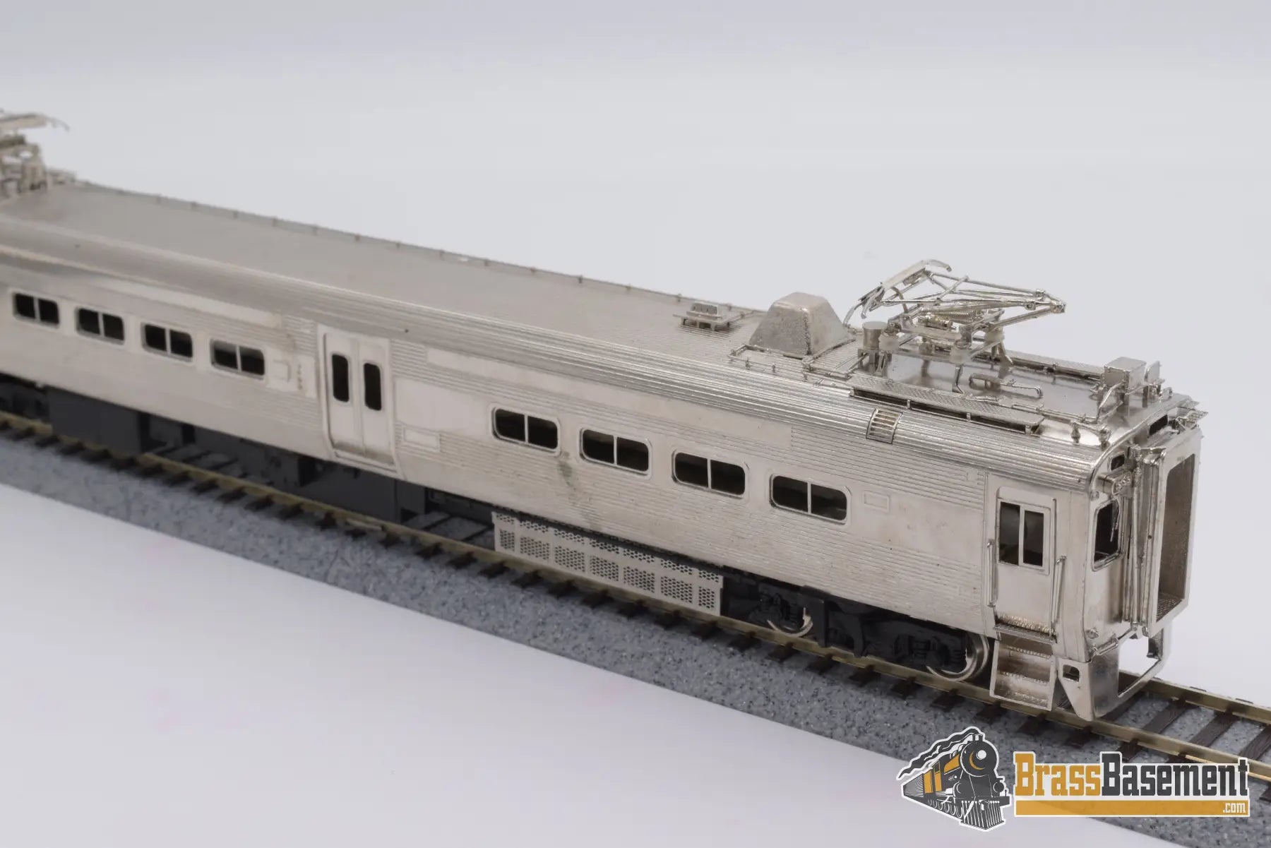 Ho Brass - Npp Css&Sb South Shore Stainless Steel Coaches Mint And Rare Electric