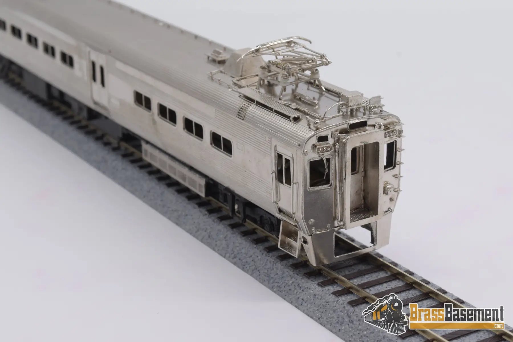 Ho Brass - Npp Css&Sb South Shore Stainless Steel Coaches Mint And Rare Electric