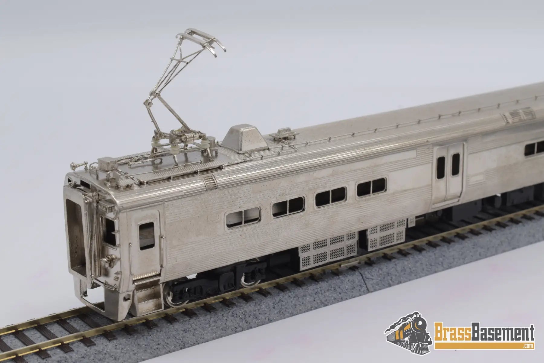 Ho Brass - Npp Css&Sb South Shore Stainless Steel Coaches Mint And Rare Electric