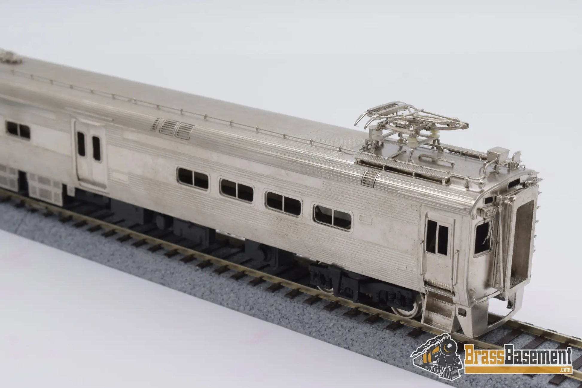 Ho Brass - Npp Css&Sb South Shore Stainless Steel Coaches Mint And Rare Electric