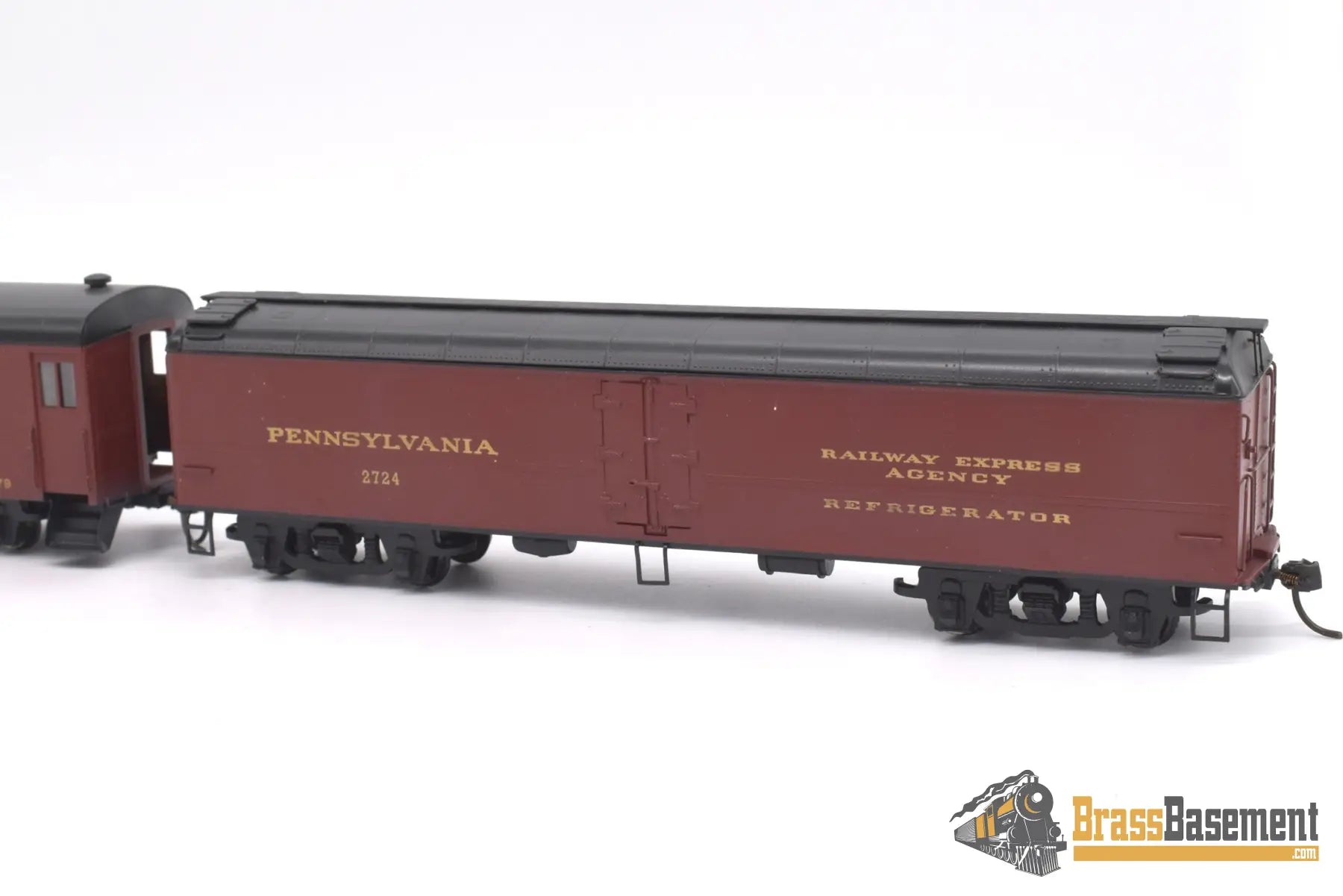 Ho Brass - Npp Dispatchers Special Set #1 Prr Pennsylvania Rr R50 & P50 Passenger