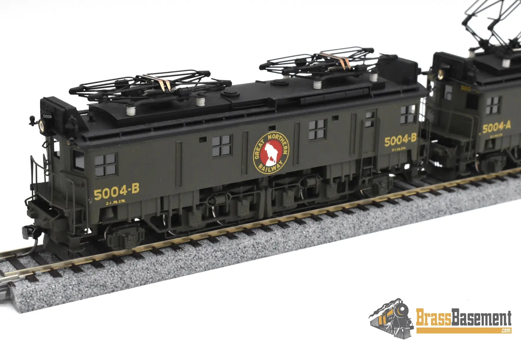 HO Brass - NPP Great Northern GN Z-1 Electric Locomotive Set - GREAT C/P One Powered Electric