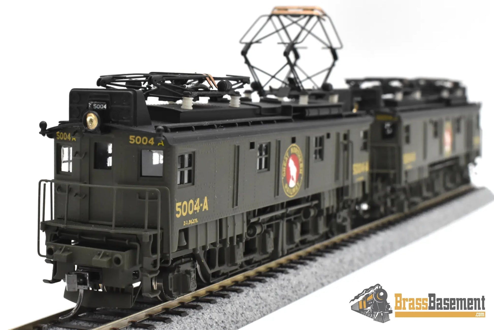 HO Brass - NPP Great Northern GN Z-1 Electric Locomotive Set - GREAT C/P One Powered Electric