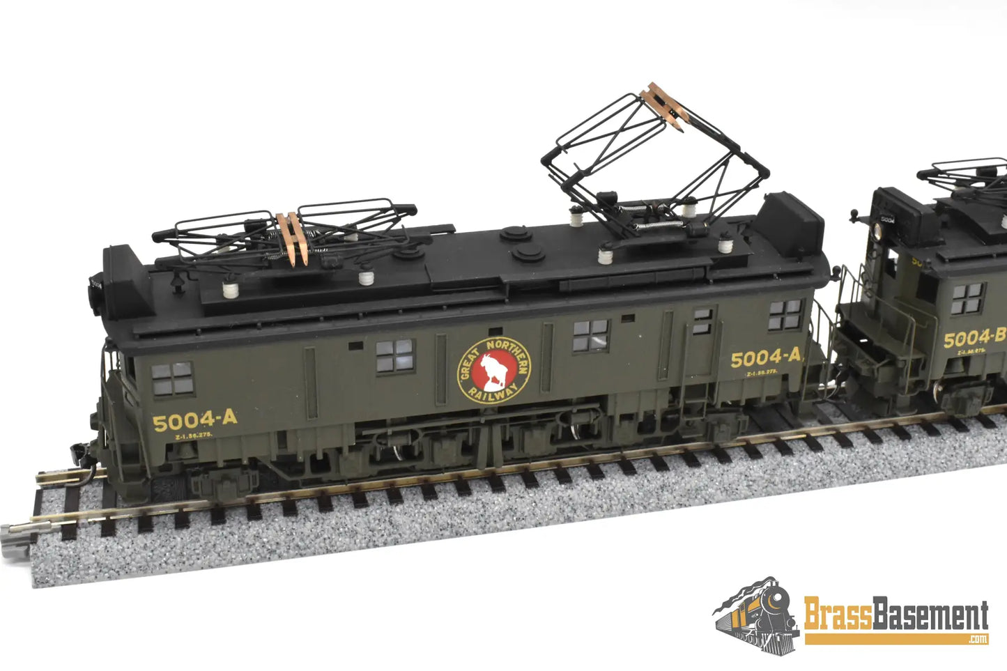 HO Brass - NPP Great Northern GN Z-1 Electric Locomotive Set - GREAT C/P One Powered Electric
