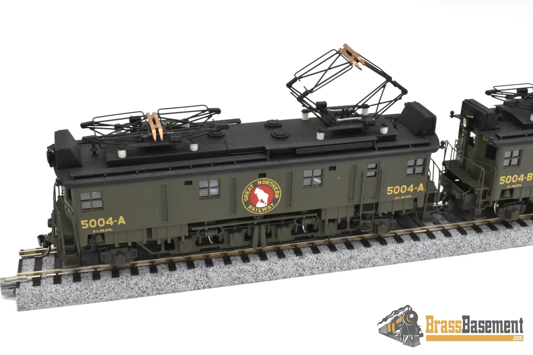 HO Brass - NPP Great Northern GN Z-1 Electric Locomotive Set - GREAT C/P One Powered Electric