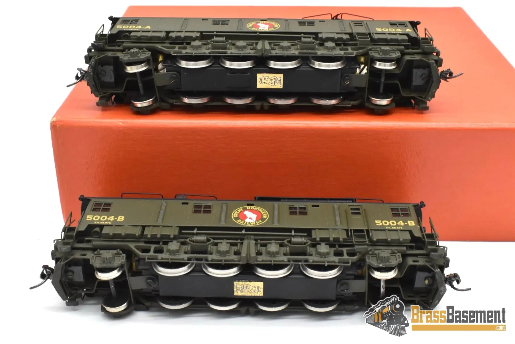 HO Brass - NPP Great Northern GN Z-1 Electric Locomotive Set - GREAT C/P One Powered Electric