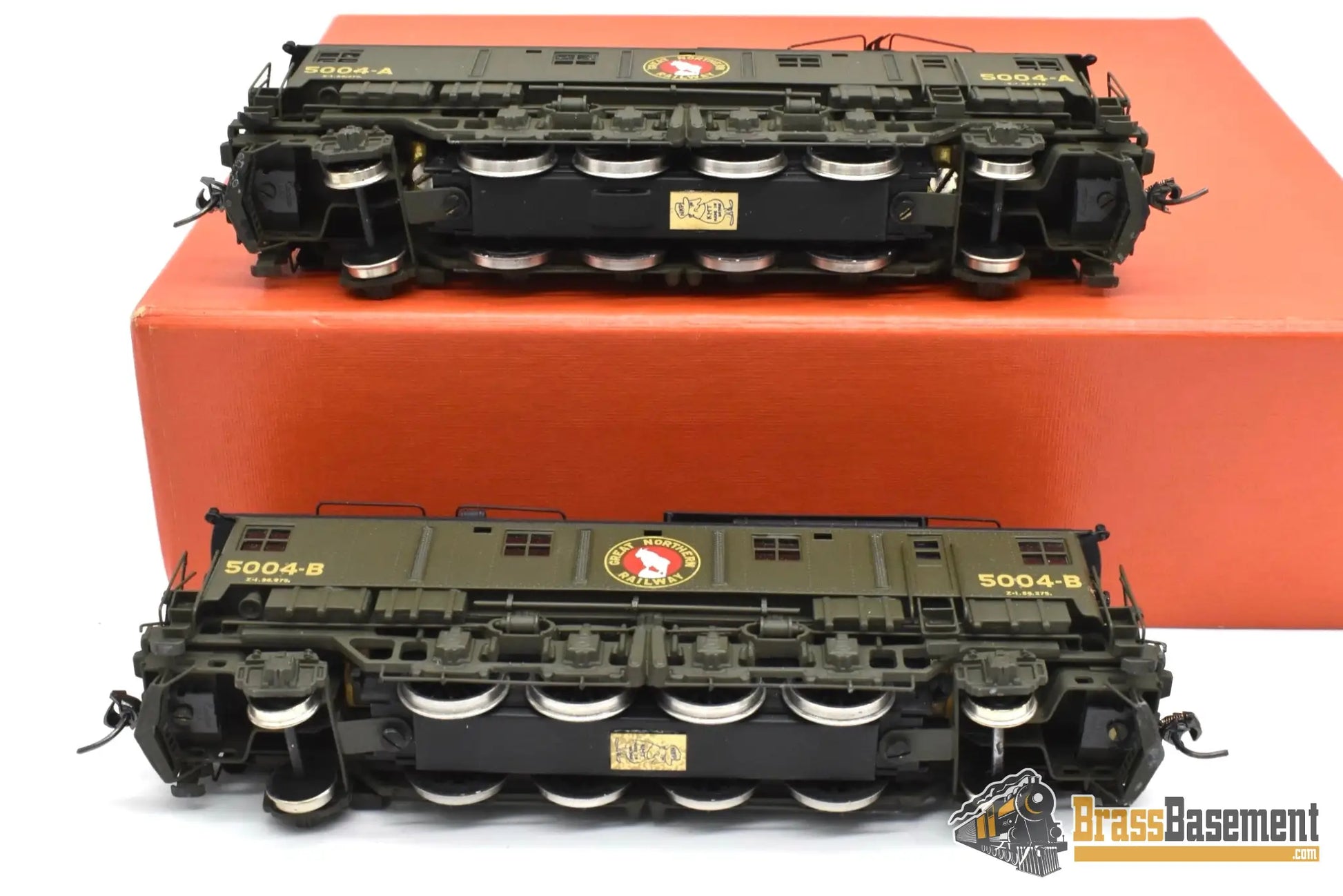 HO Brass - NPP Great Northern GN Z-1 Electric Locomotive Set - GREAT C/P One Powered Electric