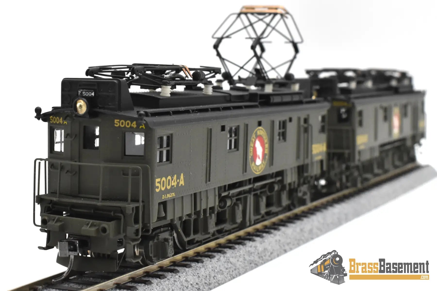 HO Brass - NPP Great Northern GN Z-1 Electric Locomotive Set - GREAT C/P One Powered Electric