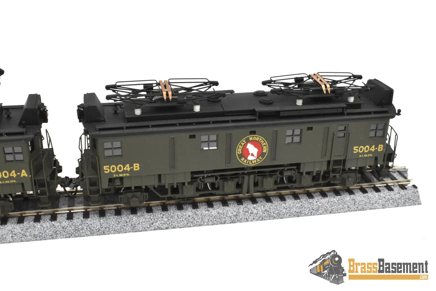 HO Brass - NPP Great Northern GN Z-1 Electric Locomotive Set - GREAT C/P One Powered Electric