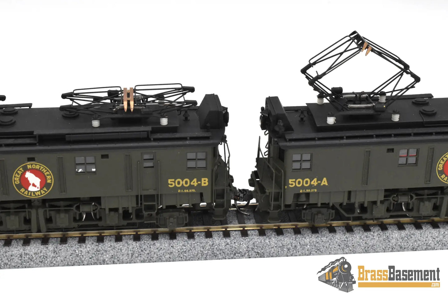 HO Brass - NPP Great Northern GN Z-1 Electric Locomotive Set - GREAT C/P One Powered Electric