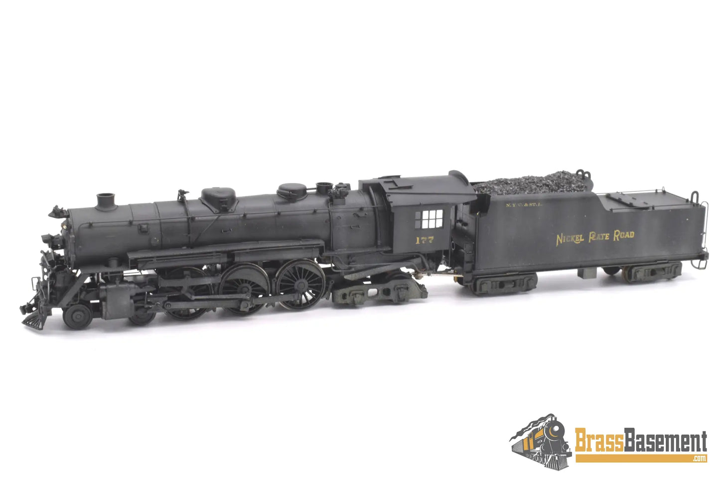 Ho Brass - Npp Nickel Plate Road Nkp 4 - 6 - 4 Hudson L - 1A W/O Smoke Lifters C/P Steam