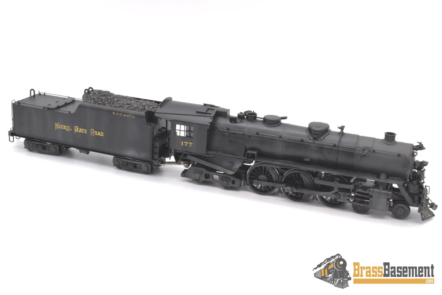 Ho Brass - Npp Nickel Plate Road Nkp 4 - 6 - 4 Hudson L - 1A W/O Smoke Lifters C/P Steam