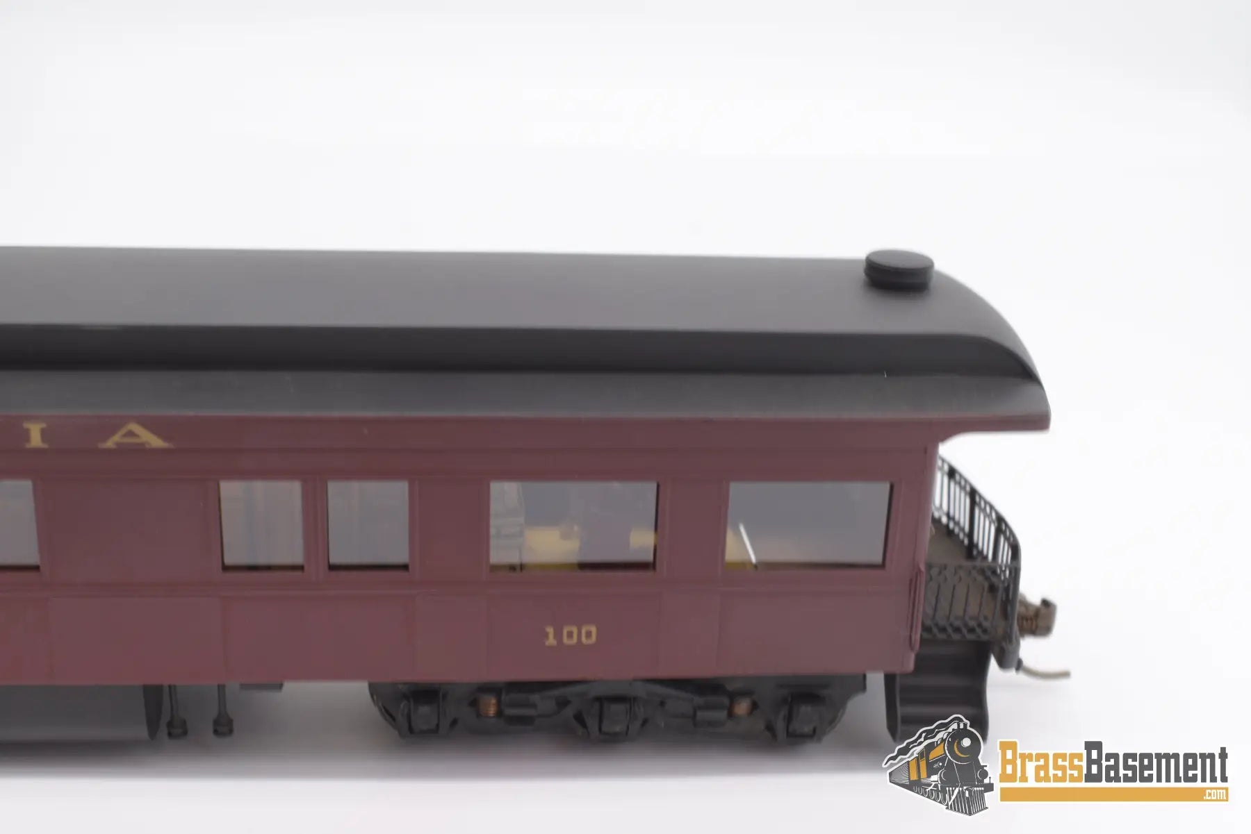 Ho Brass - Npp Pennsylvania Rr Business Car ‘Chesapeake’ #100 Super Custom Full Interior