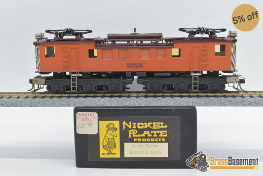 Ho Brass - Npp South Shore Electric Boxcab Custom Painted Nice