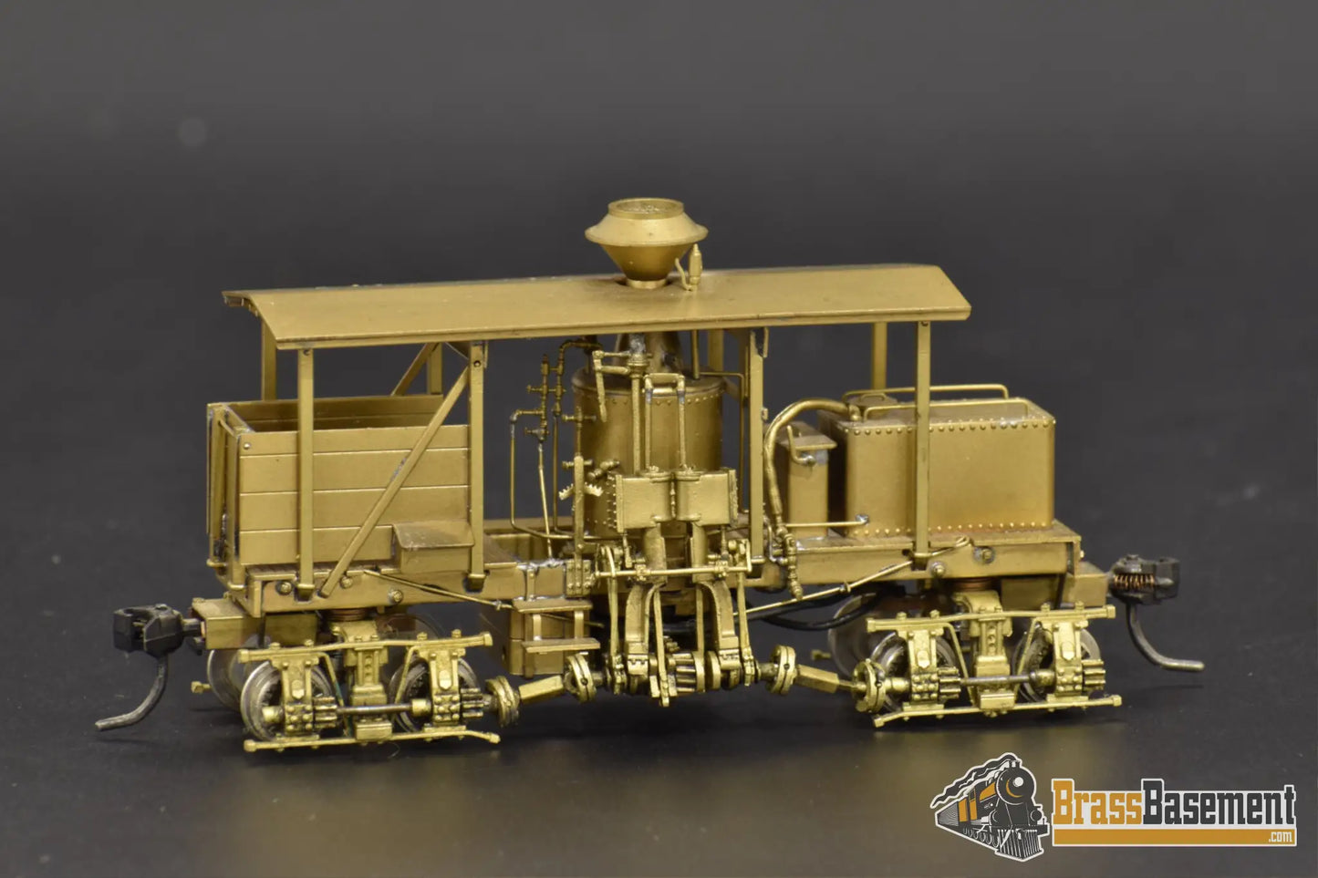 Ho Brass - Nwsl 13 - Ton Vertical Boiler Shay C/N 60 As Built 1883 Mint Steam