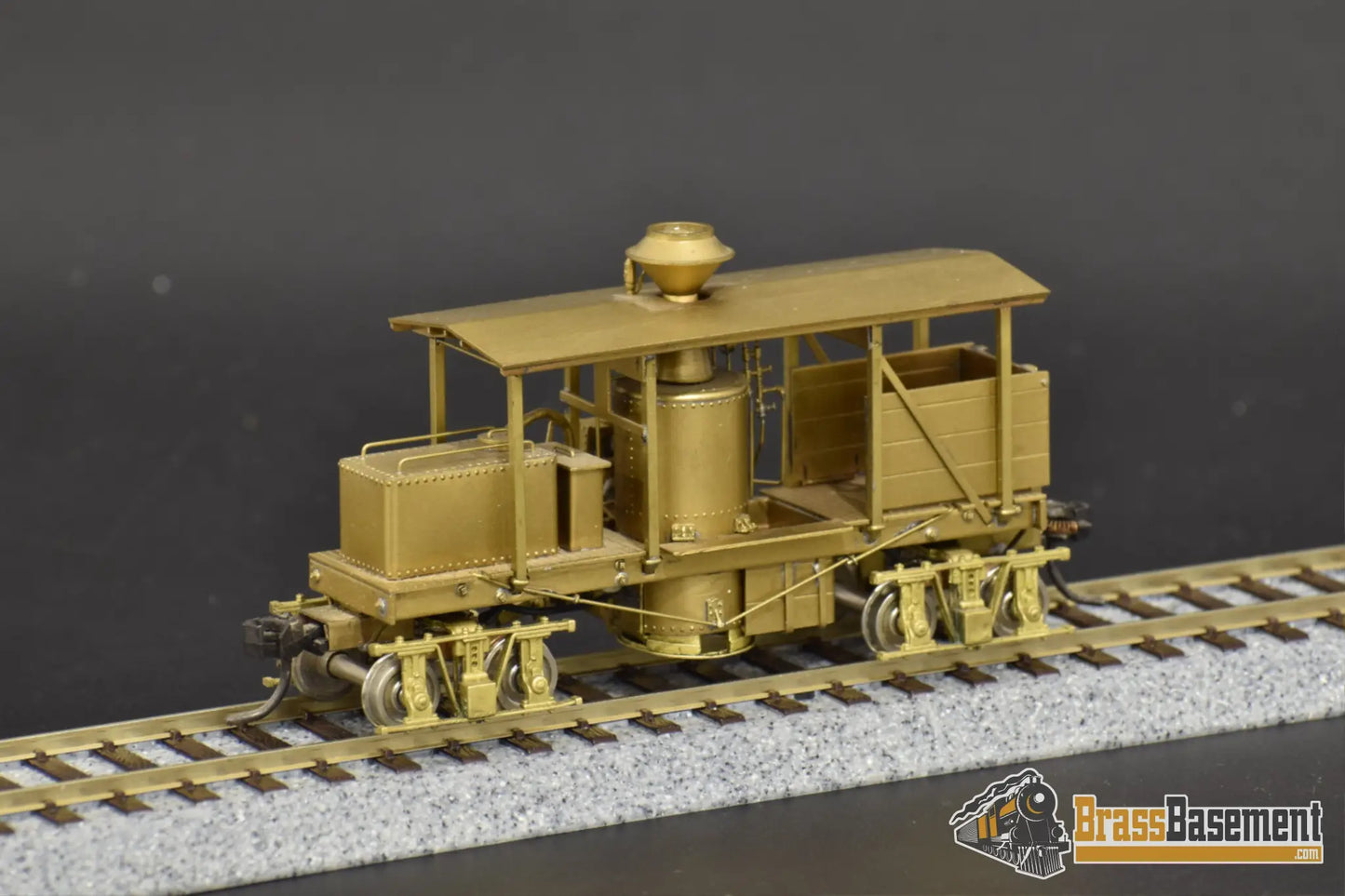 Ho Brass - Nwsl 13 - Ton Vertical Boiler Shay C/N 60 As Built 1883 Mint Steam