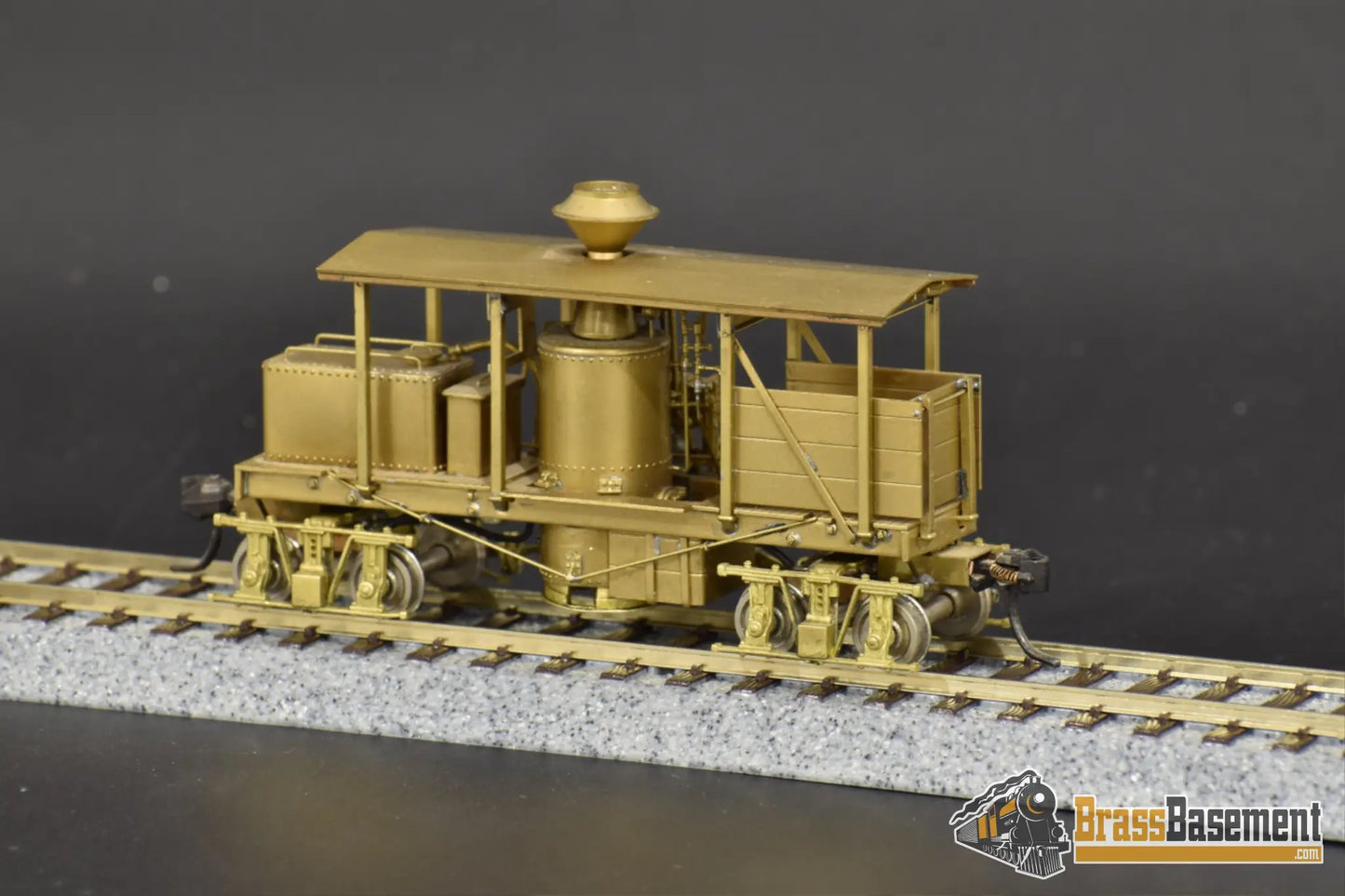 Ho Brass - Nwsl 13 - Ton Vertical Boiler Shay C/N 60 As Built 1883 Mint Steam