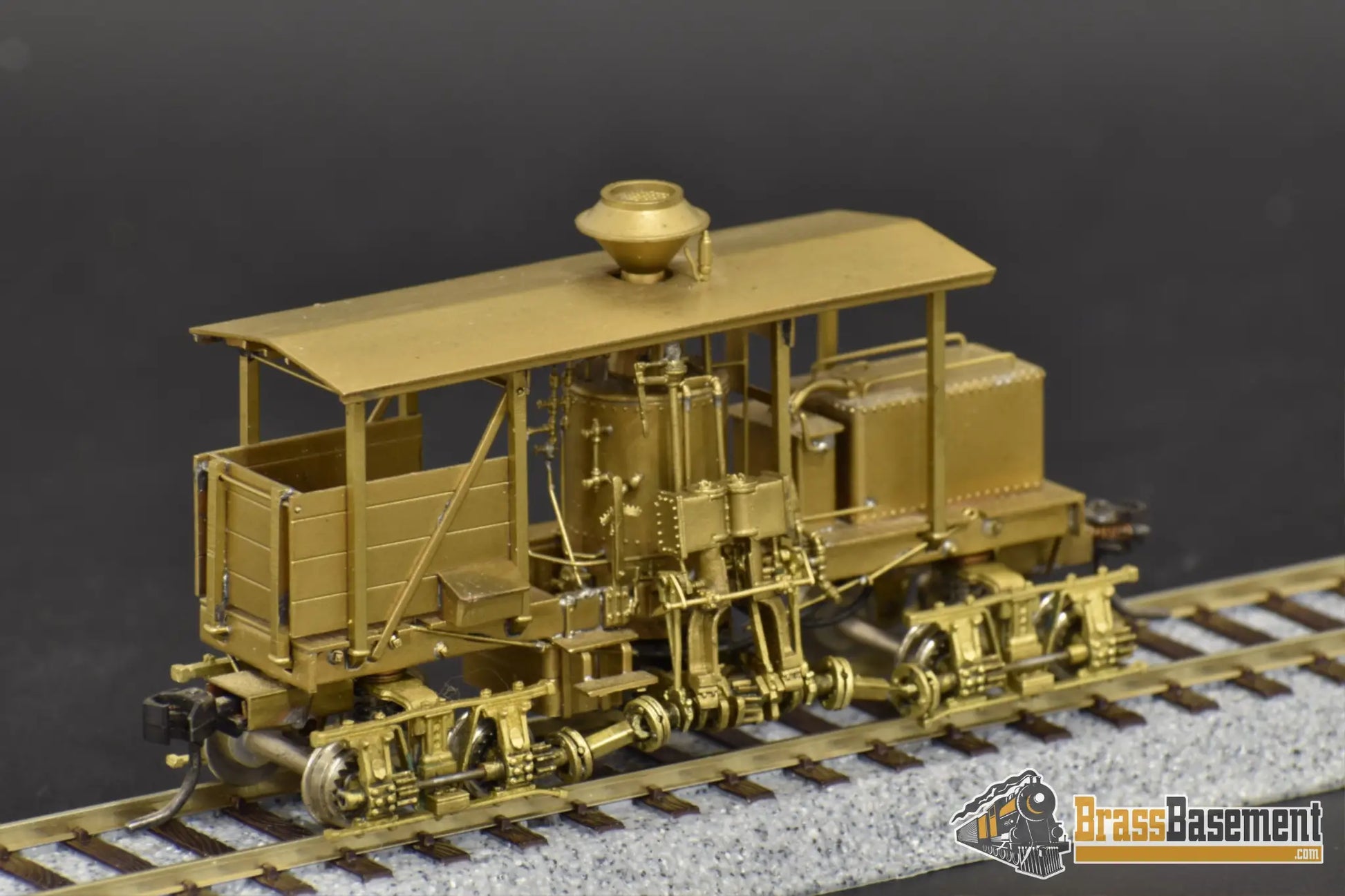 Ho Brass - Nwsl 13 - Ton Vertical Boiler Shay C/N 60 As Built 1883 Mint Steam