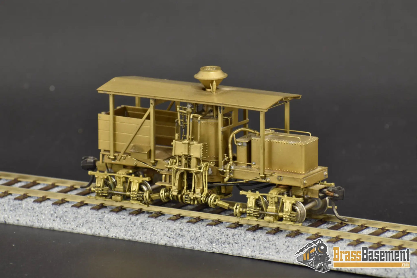 Ho Brass - Nwsl 13 - Ton Vertical Boiler Shay C/N 60 As Built 1883 Mint Steam