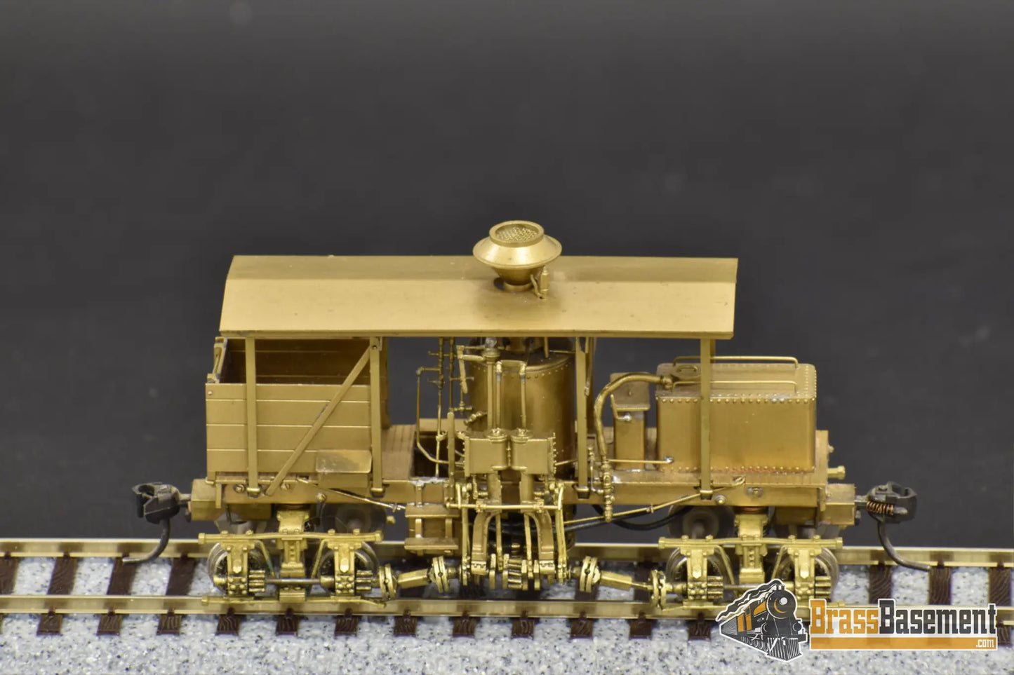 Ho Brass - Nwsl 13 - Ton Vertical Boiler Shay C/N 60 As Built 1883 Mint Steam