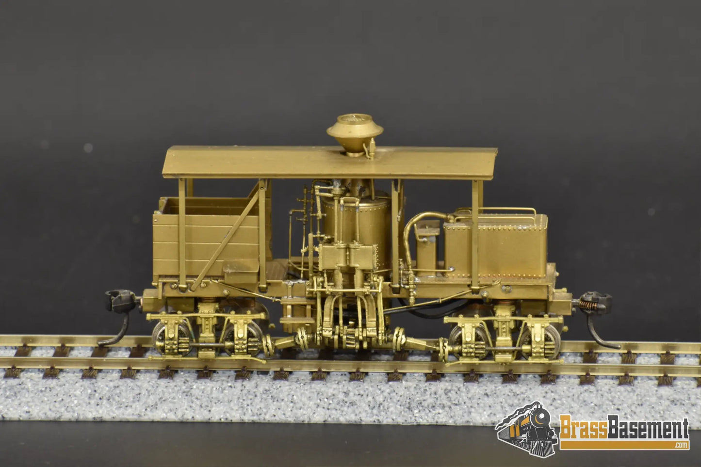 Ho Brass - Nwsl 13 - Ton Vertical Boiler Shay C/N 60 As Built 1883 Mint Steam
