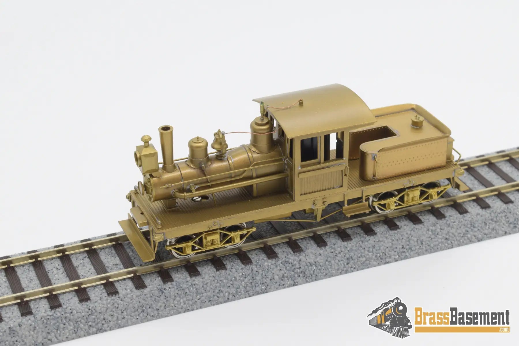 Ho Brass - Nwsl 16 - Ton Dunkirk Geared Locomotive Unpainted Mint Steam