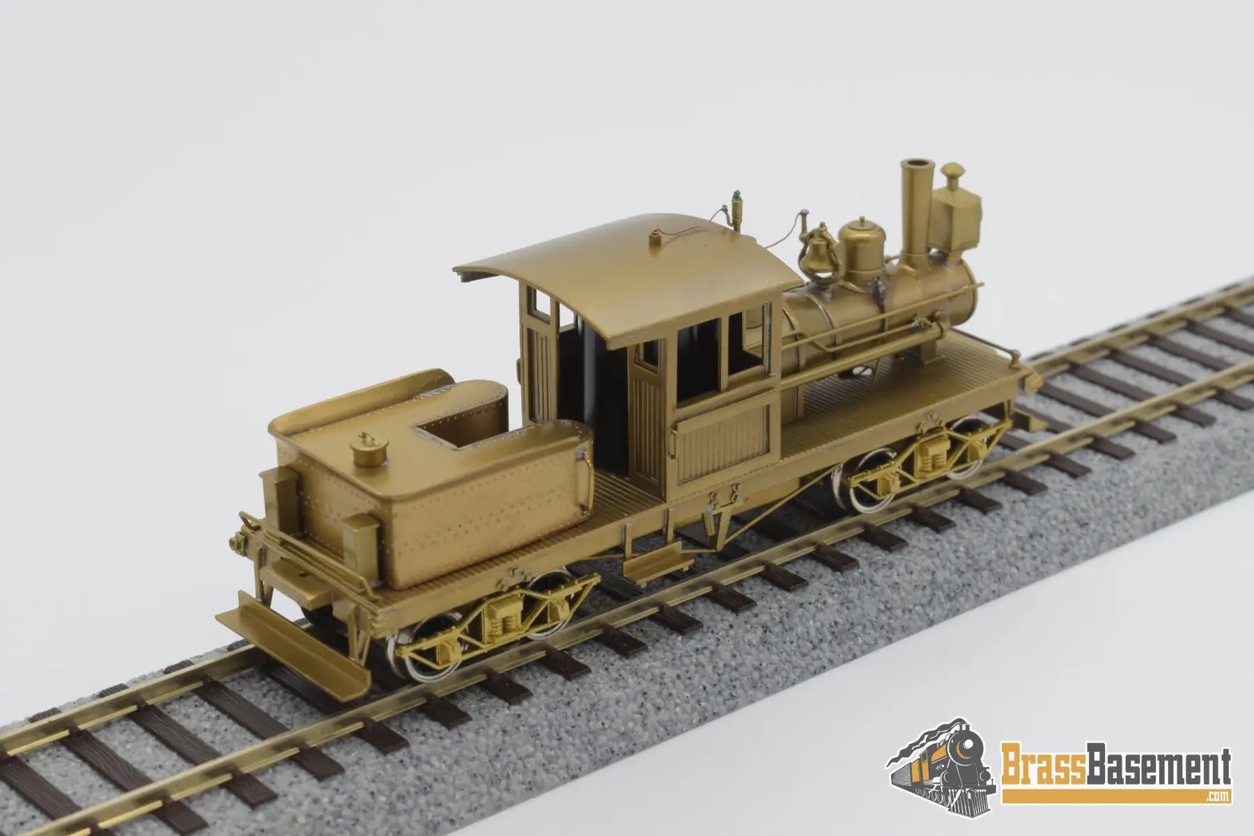 Ho Brass - Nwsl 16 - Ton Dunkirk Geared Locomotive Unpainted Mint Steam