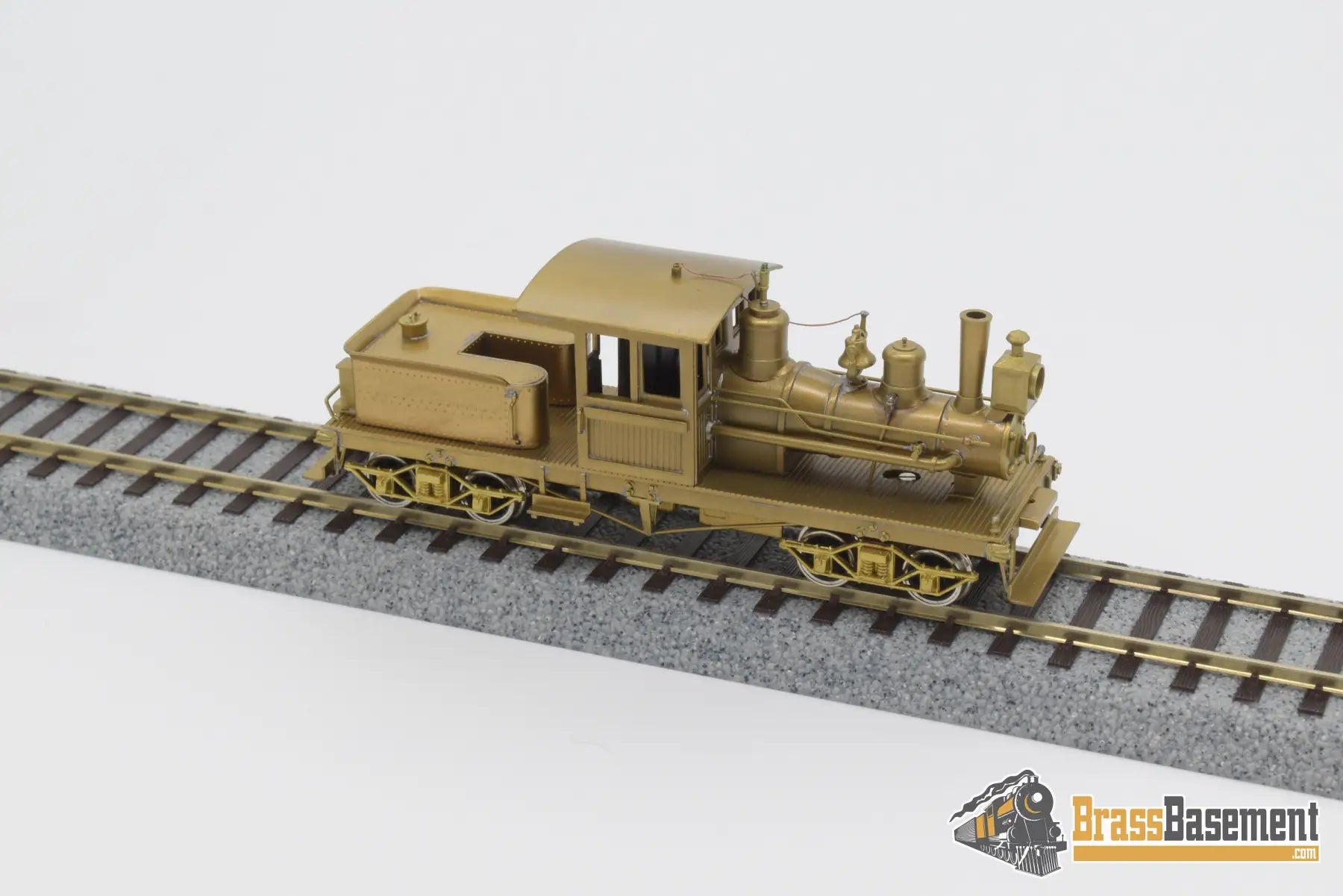 Ho Brass - Nwsl 16 - Ton Dunkirk Geared Locomotive Unpainted Mint Steam
