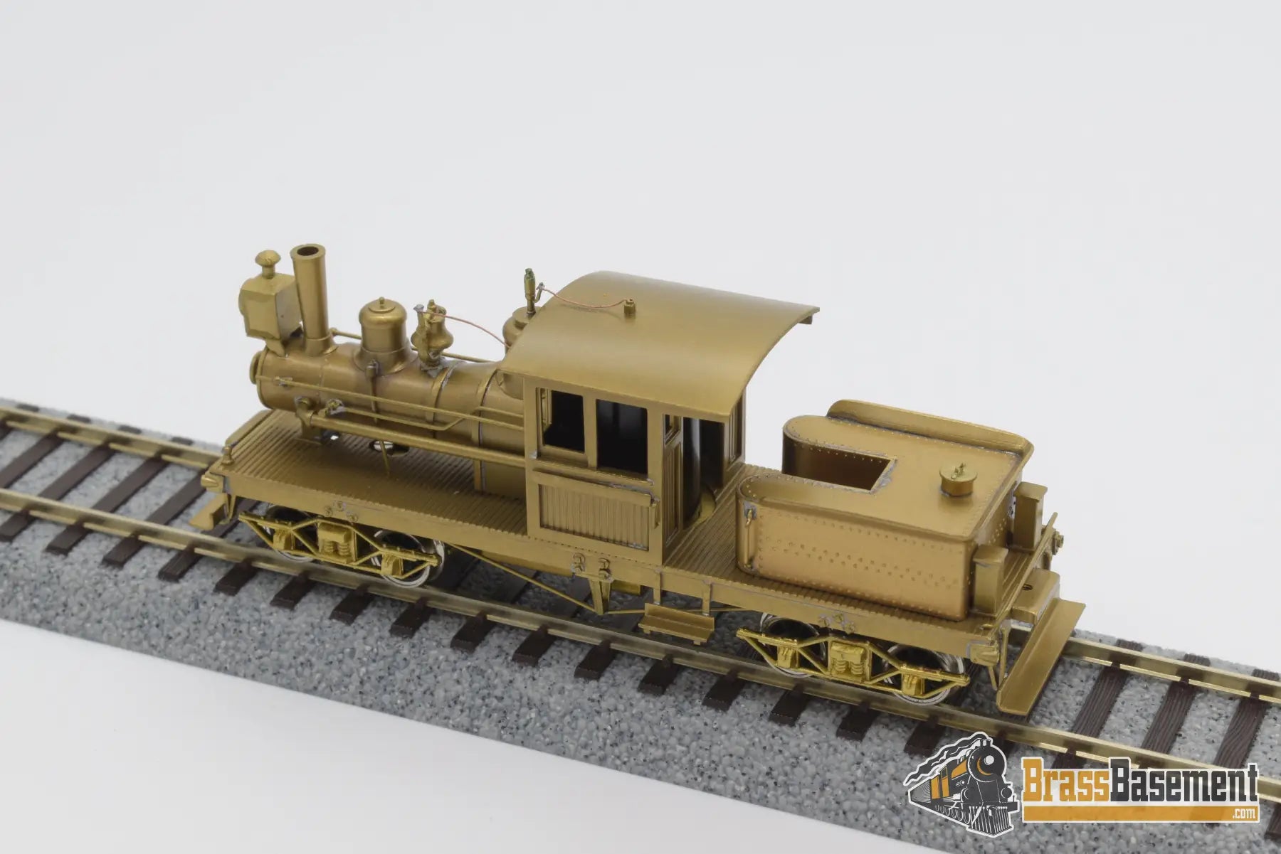 Ho Brass - Nwsl 16 - Ton Dunkirk Geared Locomotive Unpainted Mint Steam
