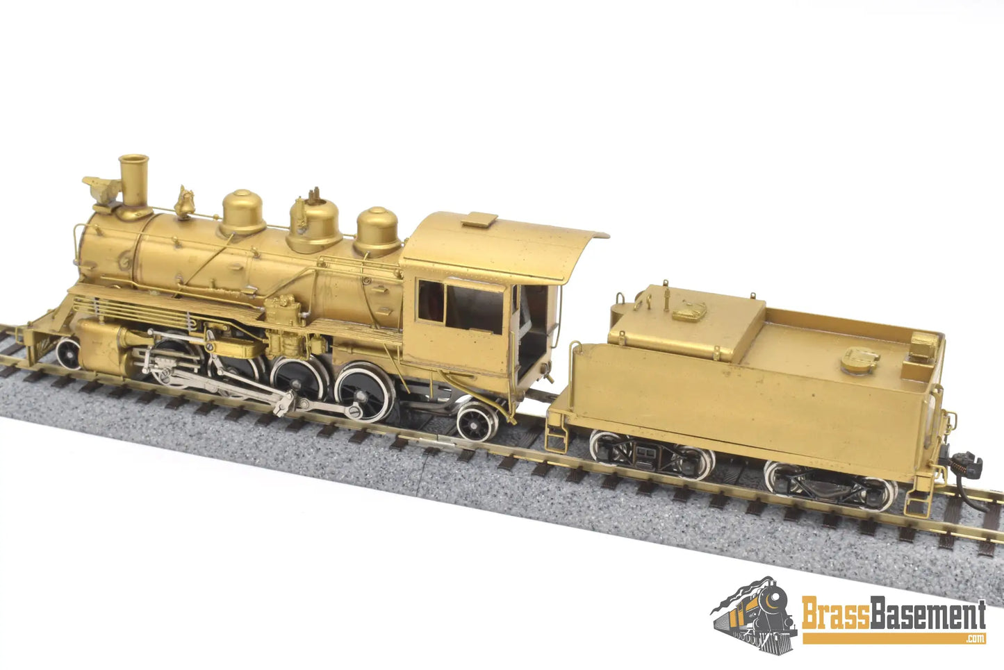 Ho Brass - Nwsl Baldwin 70 - Ton Logging Mikado 2 - 8 - 2 California Western Version Unpainted Steam