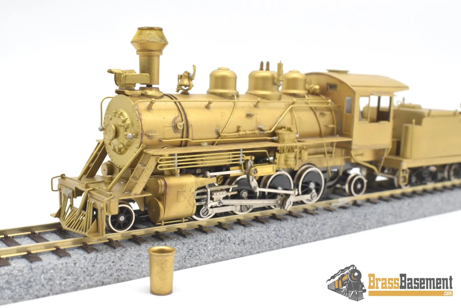 Ho Brass - Nwsl Baldwin 70 - Ton Logging Mikado 2 - 8 - 2 California Western Version Unpainted Steam