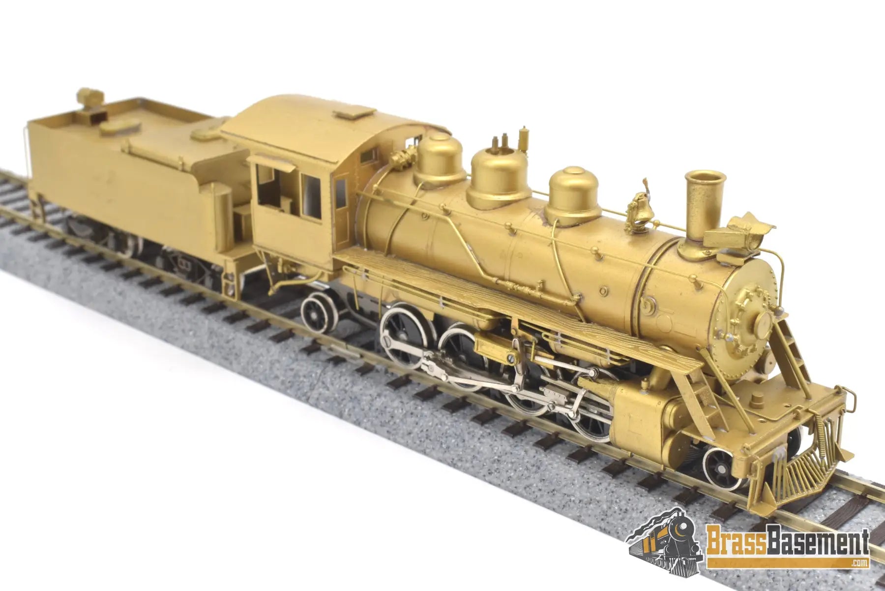 Ho Brass - Nwsl Baldwin 70 - Ton Logging Mikado 2 - 8 - 2 California Western Version Unpainted Steam