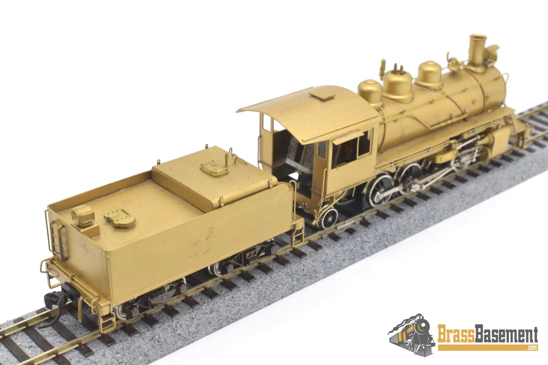 Ho Brass - Nwsl Baldwin 70 - Ton Logging Mikado 2 - 8 - 2 California Western Version Unpainted Steam