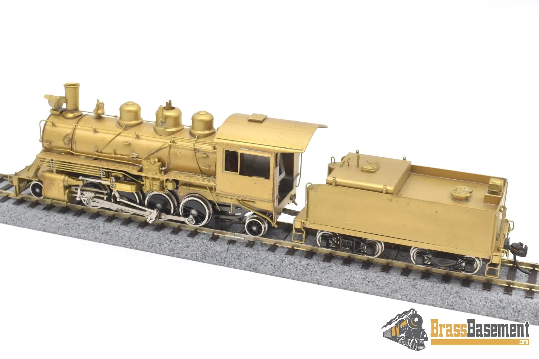 Ho Brass - Nwsl Baldwin 70 - Ton Logging Mikado 2 - 8 - 2 California Western Version Unpainted Steam