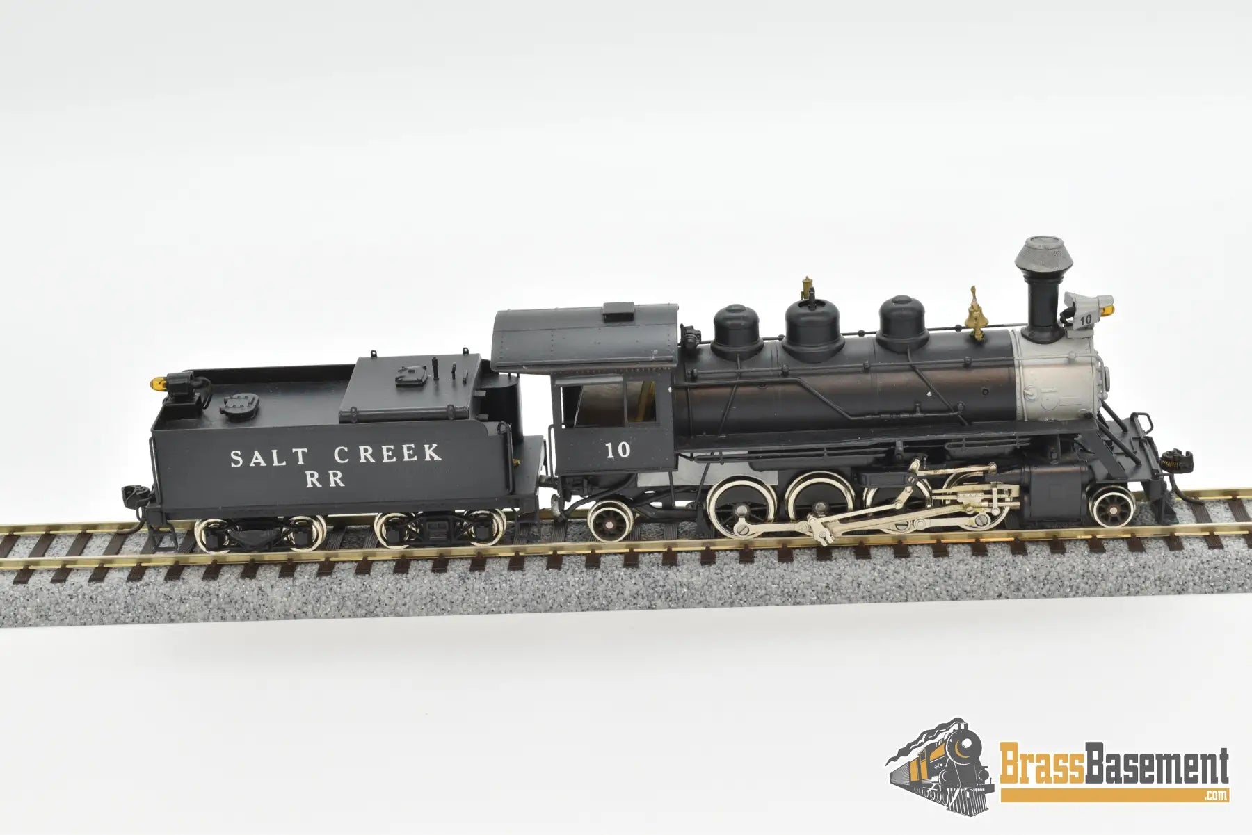 Ho Brass - Nwsl Baldwin 70 - Ton Logging Mikado 2 - 8 - 2 Private Road Steam