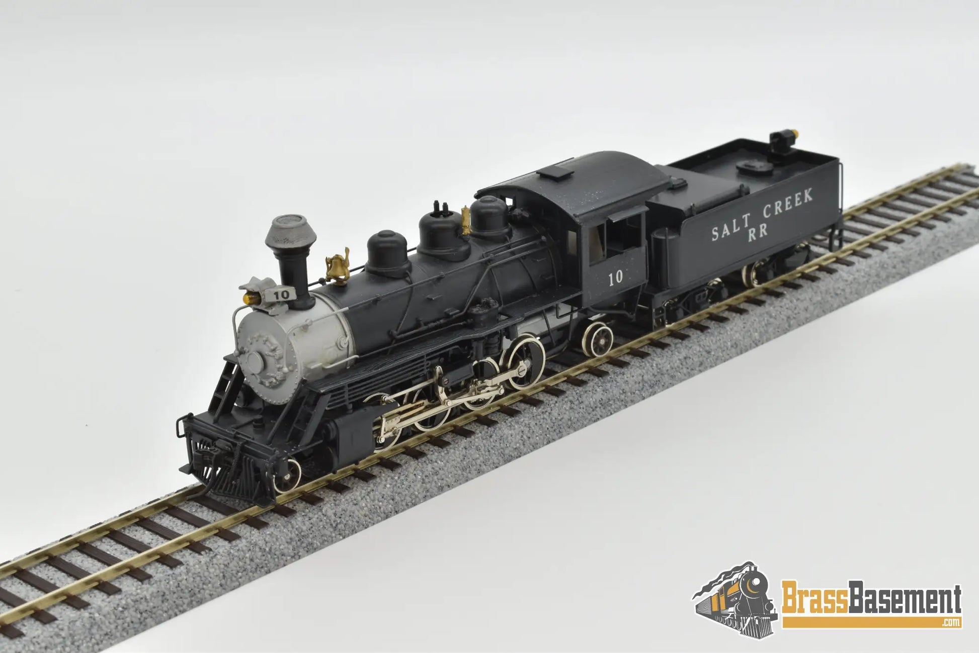 Ho Brass - Nwsl Baldwin 70 - Ton Logging Mikado 2 - 8 - 2 Private Road Steam