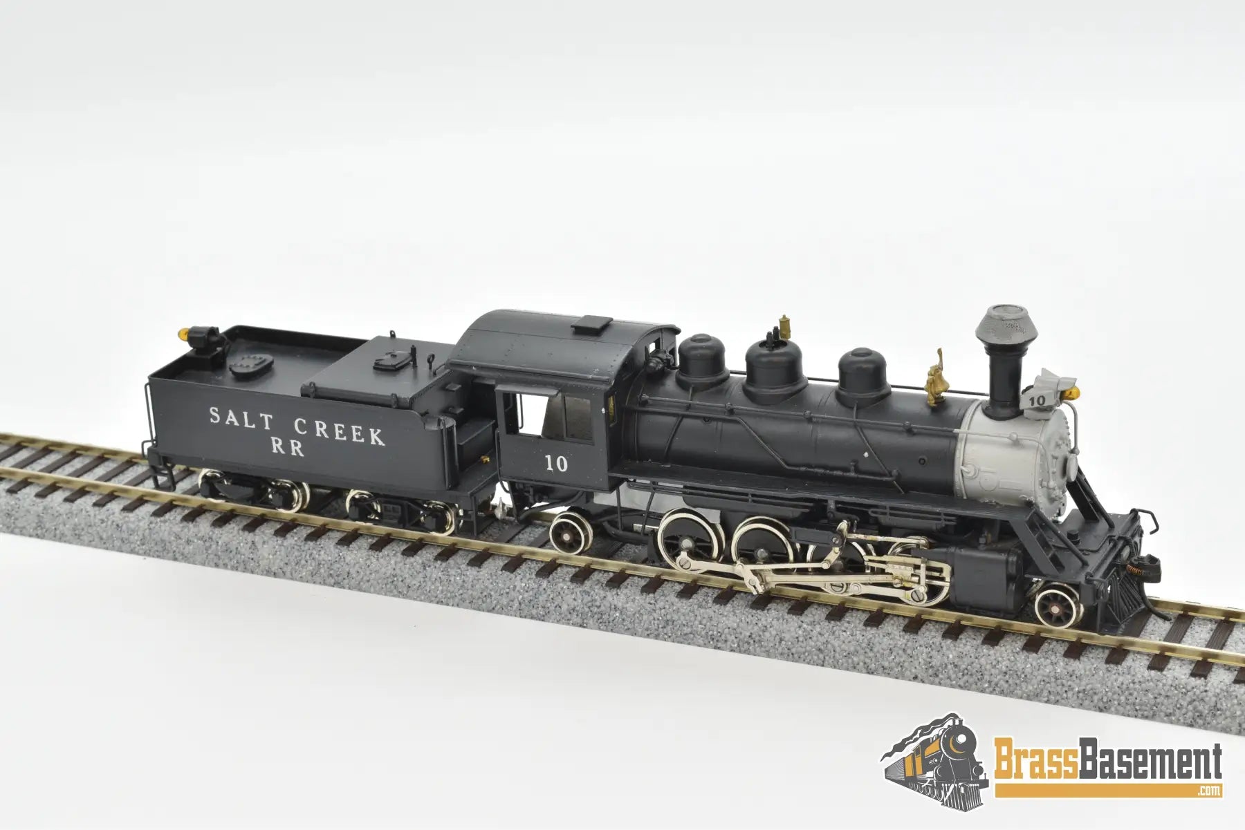 Ho Brass - Nwsl Baldwin 70 - Ton Logging Mikado 2 - 8 - 2 Private Road Steam